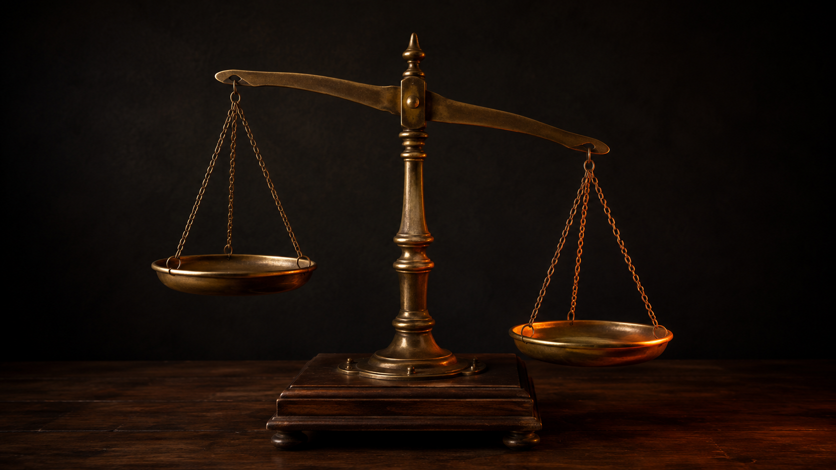 Brass balance scale tilted to one side, representing an unrepaid cumulative fatigue deficit
