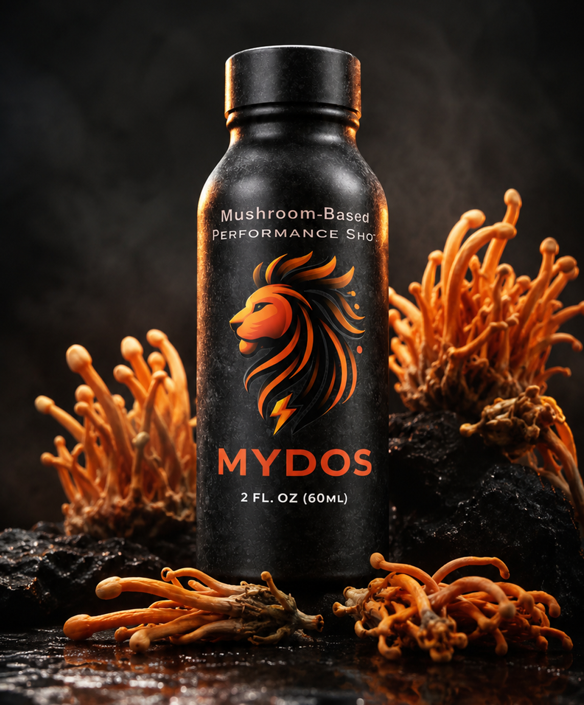 Mydos cordyceps performance shot, 60 ml bottle